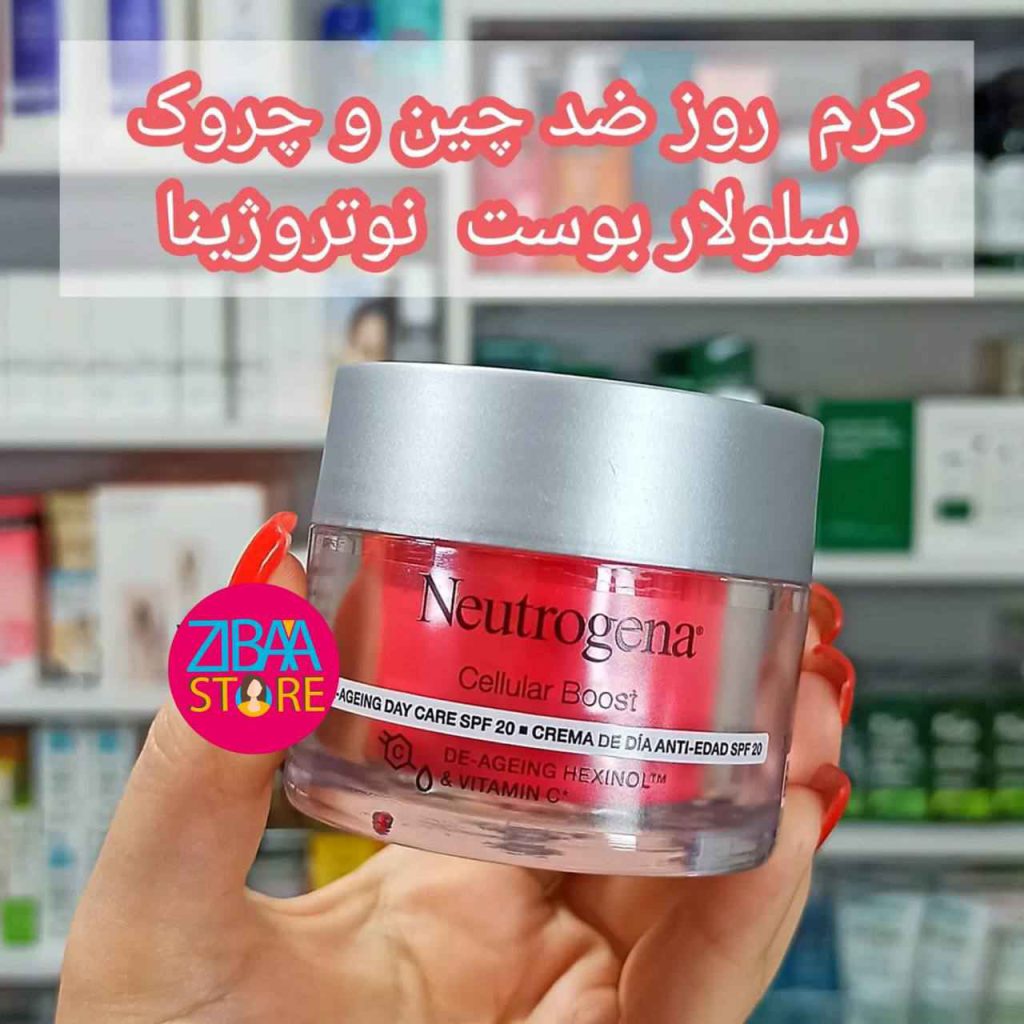 کرم روز نوتروژینا ضد پیری spf20 مدل cellular boost