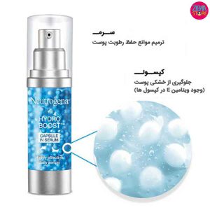 سرم آبرسان پوست hydro boost نوتروژینا 30ml