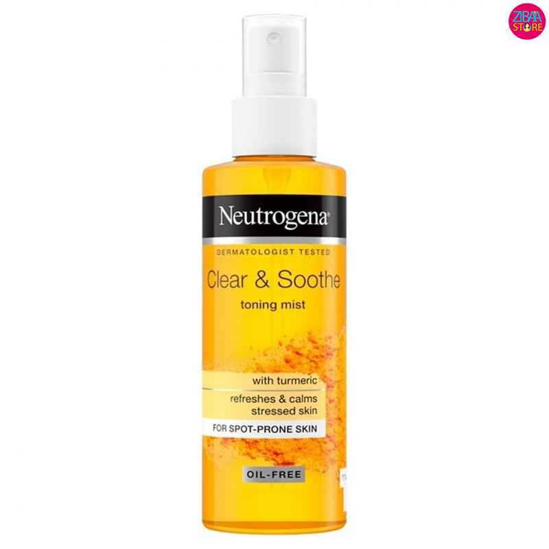 Untitled-1_11zon تونر شاداب کننده پوست عصاره زردچوبه soothing clear نوتروژینا 125ml