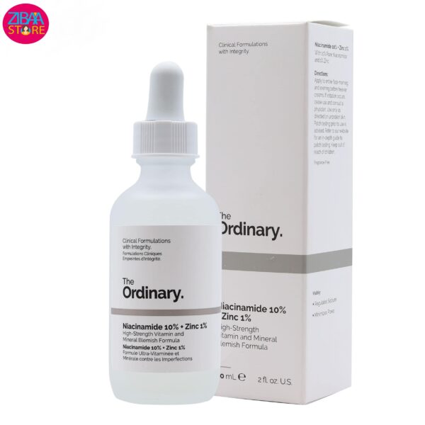 سرم نیاسینامید اسید 10 و زینک 1 اوردینری 30ml