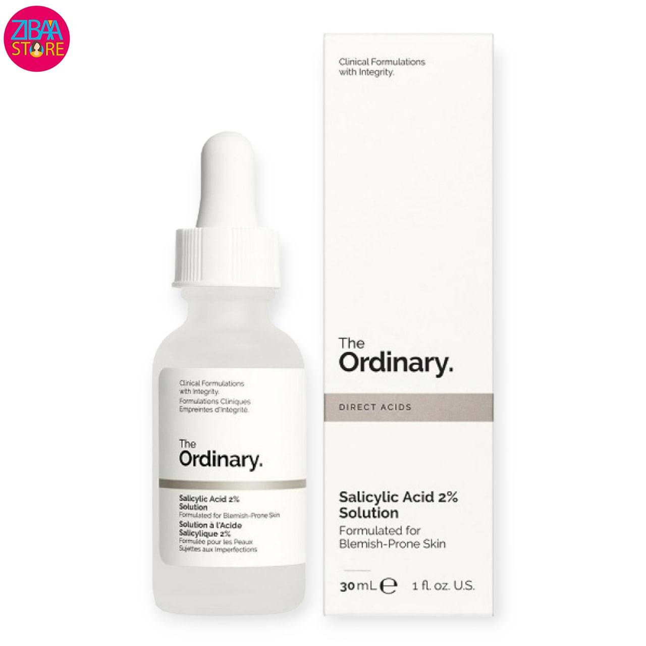 1 ماسک ضد لک و لایه بردار سالیسیلیک اسید 2 اوردینری