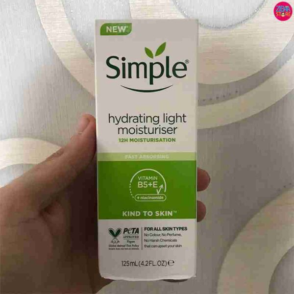 کرم آبرسان و مرطوب کننده لایت سیمپل 125 میل