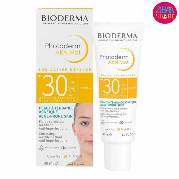 فلوئید ضد آفتاب فتودرم آکنه مت بایودرما spf30
