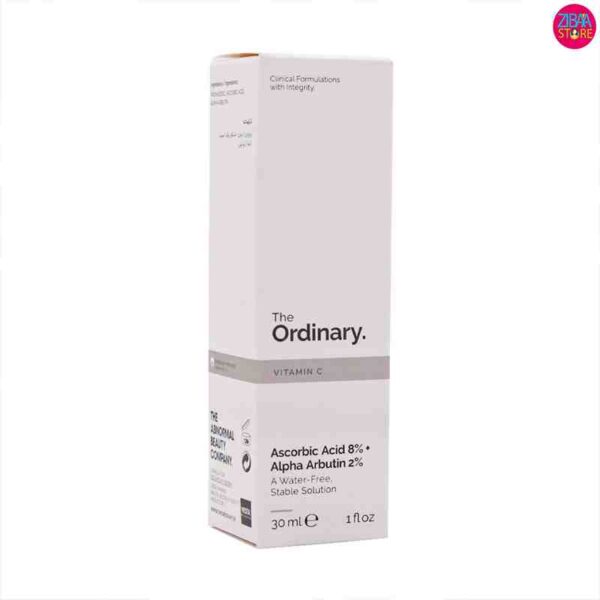 سرم آسکوربیک اسید 8 و آلفا آربوتین 2 اوردینری 30ml
