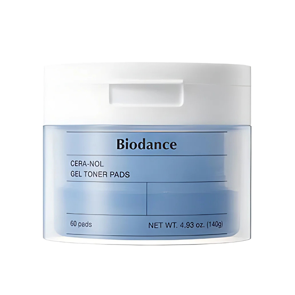 پد-تونر-ژلی-هیالورونیک-بایودنس-Biodance-Cera-nol-Gel-Toner-Pads تونر پد سرانول بایودنس
