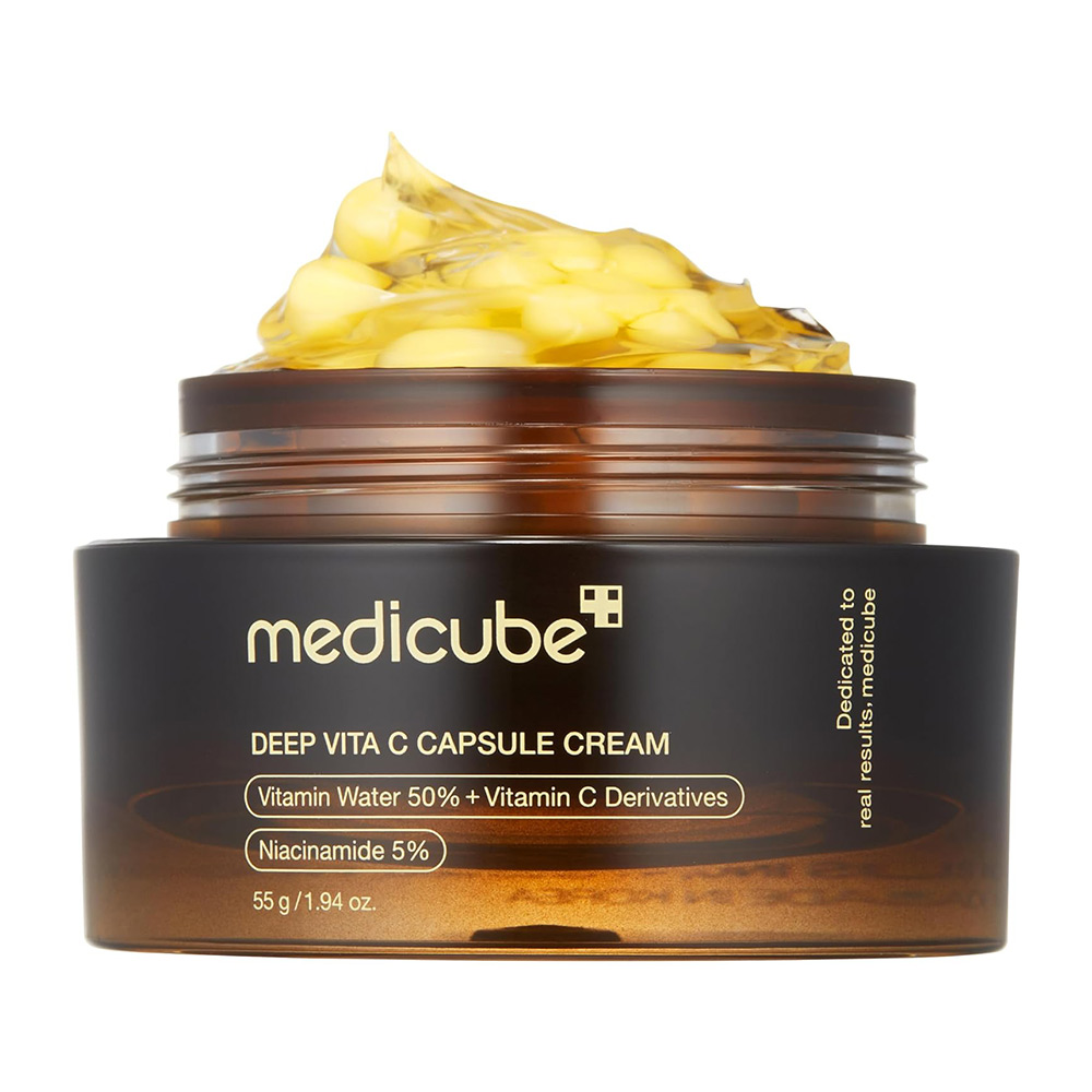 کرم-کپسولی-ویتامین-سی-مدی-کیوب-medicube-Deep-Vita-C-Capsule-Cream کرم کپسولی ویتامین سی مدی کیوب