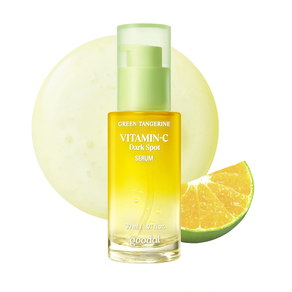 سرم-ضد-لک-و-روشن-کننده-ویتامین-سی-گودال-Goodal-Green-Tangerine-VITA-C-Dark-Spot-Care-Serum سرم ضدلک و روشن کننده ویتامین سی گودال