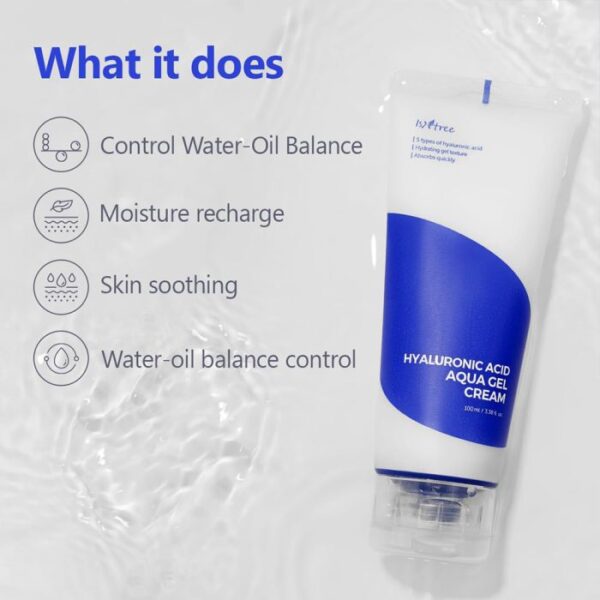 ژل کرم آبرسان و مرطوب کننده هیالورونیک اسید آکوا ایزنتری