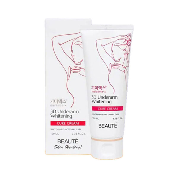 کرم سفید کننده بدن سه بعدی بیوتی Beaute 3D Underarm Whitening Cure Cream